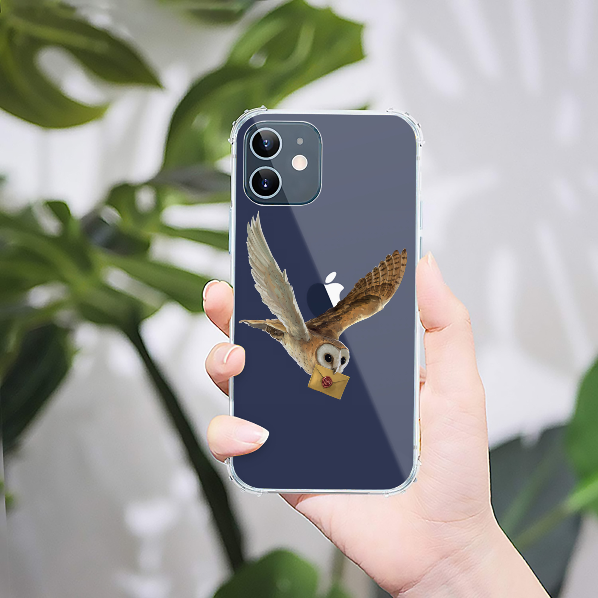 （画像用） Harry Potter ハリー・ポッターシリーズ 【iPhone 12シリーズ対応】透明スマホケース（クリアソフトケース）